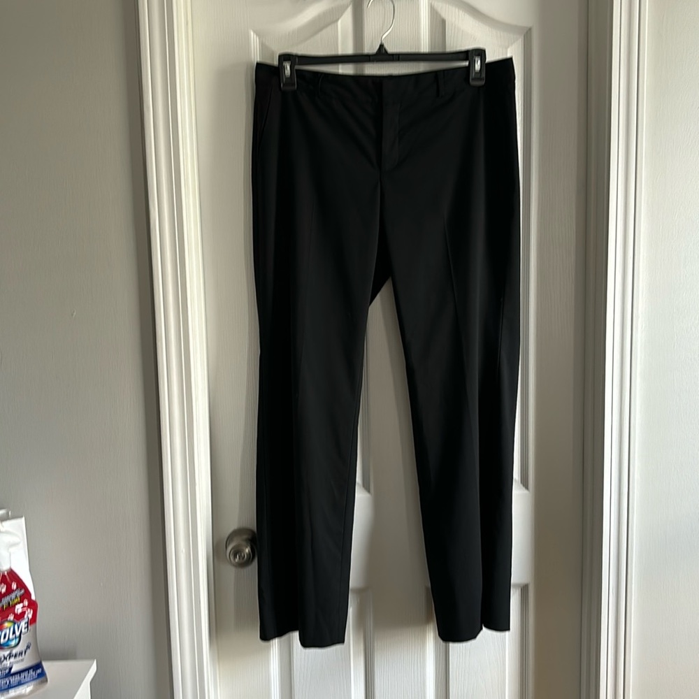 Banana Republic Black Martin Straight Leg Pants Size 12P